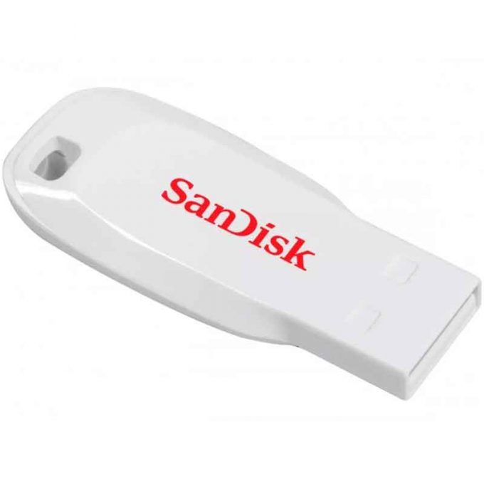 Memoria Usb Sandisk Cruzer Blade 16gb 2.0 Blanco