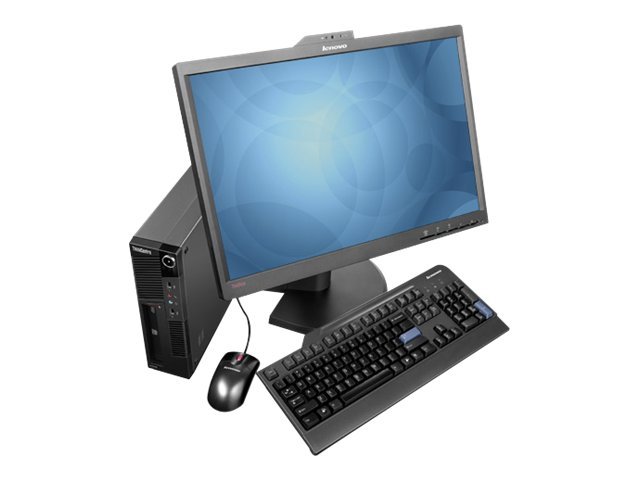 Computadora Lenovo ThinkCentre M83p SFF Core i7-4770 8GB 500GB MONITOR 22"