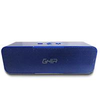 BOCINA BLUETOOTH BX200A GHIA AZUL /8W X2 RMS AUX / RADIO FM/ MICRO SD CARD/USB