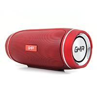 BOCINA BLUETOOTH BX300 GHIA ROJA / TWS /12W X 2/ AUX / RADIO FM/ MICRO SD CARD/USB