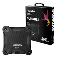 UNIDAD DE ESTADO SOLIDO SSD EXTERNO ADATA SD600Q 480GB USB 3.1  NEGRO WINDOWS/MAC/LINUX/ANDROID
