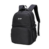 MOCHILA GHIA DE 15.6 PULGADAS COLOR NEGRO / 6 COMPARTIMIENTOS