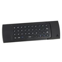 CONTROL REMOTO PARA PANTALLA SMART TV AIR MOUSE CON TECLADO ANDROID TV NEGRO FARAWAY COLOR NEGRO AC-927000