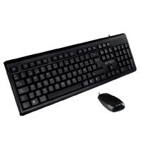 KIT DE TECLADO Y MOUSE ALAMBRICO ACTECK ENTRY 510/USB/105 TECLAS/WINDOWS XP Y POSTERIORES/800 DPI/COLOR NEGRO/AC-928991