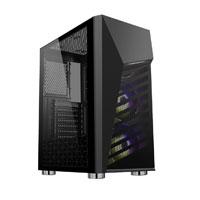 GABINETE GAMIER  BALAM RUSH-SPECTRUM/ACTECK/MEDIA TORRE ATX/MICRO ATX/MINI ITX/RGB/USB 3.0/ CALIPSO/ COLOR NEGRO/BR-929578