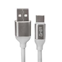 CABLE USB TIPO C GHIA 1M COLOR BLANCO