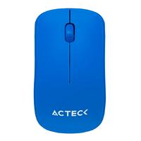 MOUSE INALAMBRICO ACTECK-E/RECEPTOR 2.4G/ 1000 DPI/COLOR AZUL/AC-928915