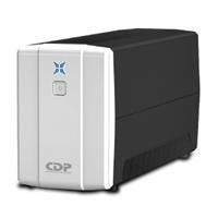 NO BREAK CDP 750VA/375W 8 CONTACTOS, INDICADORES LED, BRAKER, 4RESPALDO DE BATERIA Y 4 SUP DE PICOS