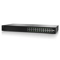 SWITCH CISCO SMB 24 PUERTOS 10/100 NO ADMINISTRABLE (PLUG  AND  PLAY) RACK 4.8 GBIT/S