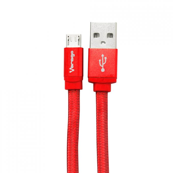 Cable micro usb a USB 2.0 Vorago 1 Metro Rojo