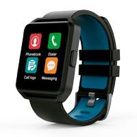 GHIA SMART WATCH/ PANTALLA 1.54 TOUCH / BT / IOS / ANDROID / NEGRO - AZUL