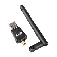ADAPTADOR DE RED GHIA USB 2.0 INALAMBRICO 300 MBPS / ALTA VELOCIDAD / CON ANTENA
