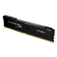 MEMORIA KINGSTON UDIMM DDR4 16GB 3000MHZ HYPERX FURY BLACK CL15 288PIN 1.2V C/DISIPADOR DE CALOR P/PC/GAMER/ALTO RENDIMIENTO