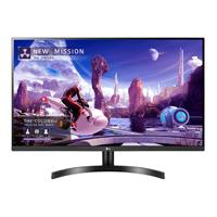 MONITOR LED LG 32QN600-B 31.5 QHD 2560X1440, ASPECTO 16:9, 75HZ, TR 5MS, PANEL IPS, HDMI(2) DISPLAYPORT(1) AUX(1) HDR10,CALIBRACION DE COLOR,AMD FREESYNC, BLACK STABILIZER,DYNAMIC ACTION SYNC, NEGRO