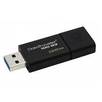 MEMORIA KINGSTON 128GB USB 3.0 ALTA VELOCIDAD / DATATRAVELER 100 G3 NEGRO
