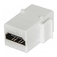 JACK COPLE HDMI TIPO KEYSTONE INTELLINET HEMBRA A HEMBRA BLANCO