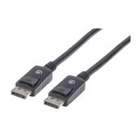CABLE MANHATTAN DISPLAYPORT M-M 1.0M NEGRO