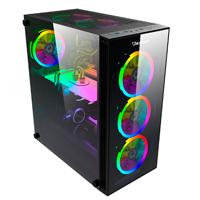 GABINETE GAMER/OCELOT/ ATX/ CRISTAL TEMPLADO PANEL LATERAL YY FRONTAL / FILTRO POLVO MAGNETICO INFERIOR Y SUPERIOR/ ESPACIO HASTA PARA 6 VENTILADORES DE 120MM/ SOPORTA VGA HASTA 350MM/ 2 HHD 3.5