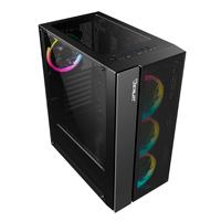 GABINETE GAMER/OCELOT/ATX CRISTAL TEMPLADO PANEL LATERAL / REJILLA/ FILTRO POLVO MAGNETICO INFERIOR Y SUPERIOR/ ESPACIO HASTA PARA 6 VENTILADORES DE 120MM/ SOPORTA VGA HASTA 320MM/ 2 HHD 3.5