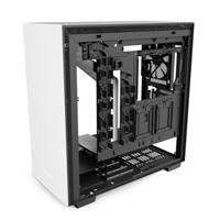 GABINETE NZXT H710 BLANCO-MATE MEDIA TORRE MINI ITX, MICRO ATX, ATX, EATX CRISTAL TEMPLADO GAMER