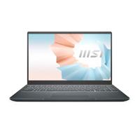 ULTRABOOK MSI MODERN 14 B11M /CORE I5 1135G7 2.4 - 4.2GHZ/8GB DDR4-3200MHZ/512 SSD-M.2/GRAFICOS INTEL IRIS XE/14 FHD/WIN 10 PRO