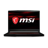PORTATIL GAMER MSI GF63 THIN 10SCXR /CORE I5 10300H 2.5 - 4.5GHZ/8GB DDR4-3200MHZ/512GB SSD-M.2/15.6 FHD/NVIDIA GTX1650 MAX-Q 4GB/WIN 10 HOME