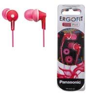 AUDIFONOS TIPO INSERCION (IN-EAR) PANASONIC RP-HJE125PP COLOR ROSA CONECTOR 3.5MM