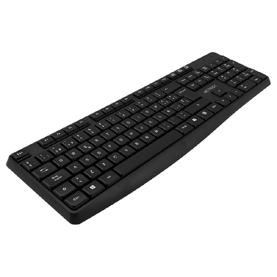 Teclado Inalambrico Receptor Usb Acteck Tk120 Negro